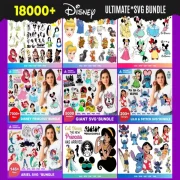 18000+ Disney svg​ BUNDLE