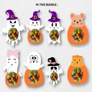 90+ Ultimate Halloween Candy Holders Bundle