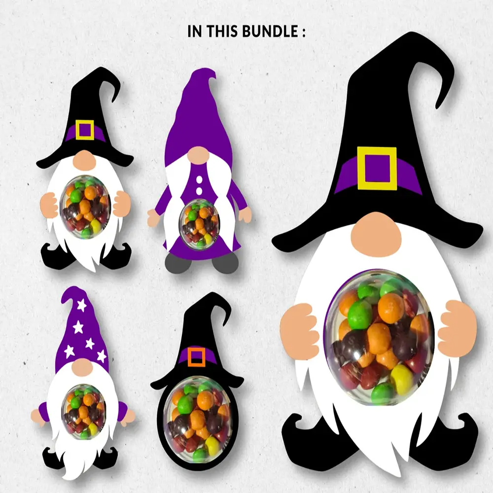 90+ Ultimate Halloween Candy Holders Bundle