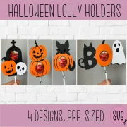 90+ Ultimate Halloween Candy Holders Bundle