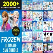 Frozen svg​ Bundle -