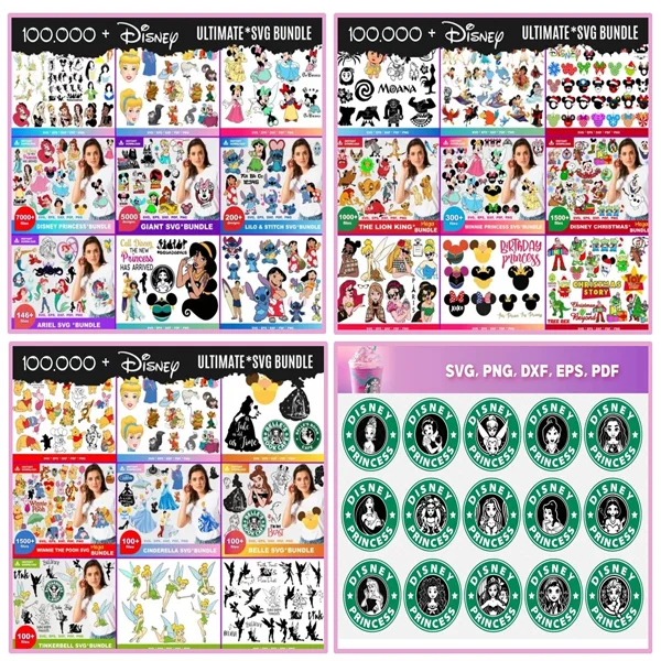 Kids SVG Bundle 100.000+ – Perfect for Cricut and Crafts