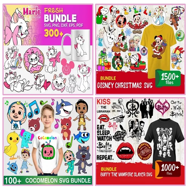 Kids SVG Bundle 100.000+ – Perfect for Cricut and Crafts