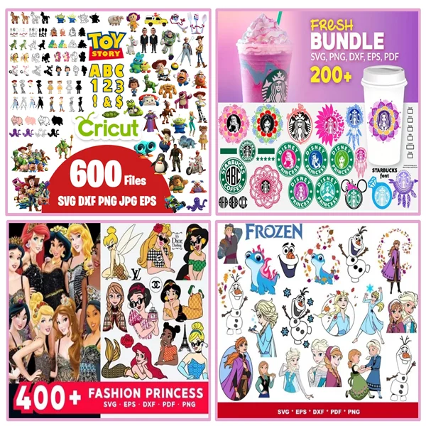 Kids SVG Bundle 100.000+ – Perfect for Cricut and Crafts