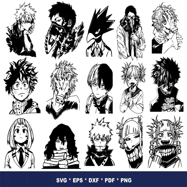 My Hero Academia SVG