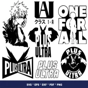 My Hero Academia SVG