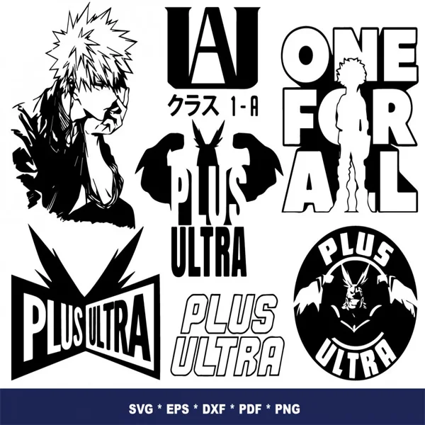 My Hero Academia SVG