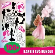 Barbie SVG Bundle - Perfect for DIY and Crafting Fans