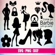 100+ Barbie SVG Bundle