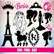 100+ Barbie SVG Bundle