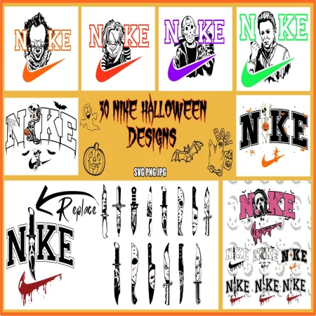 30 SVG Halloween Brand horror svg​