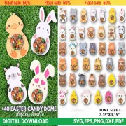 200+ Easter svg​ Candy Holders Bundle
