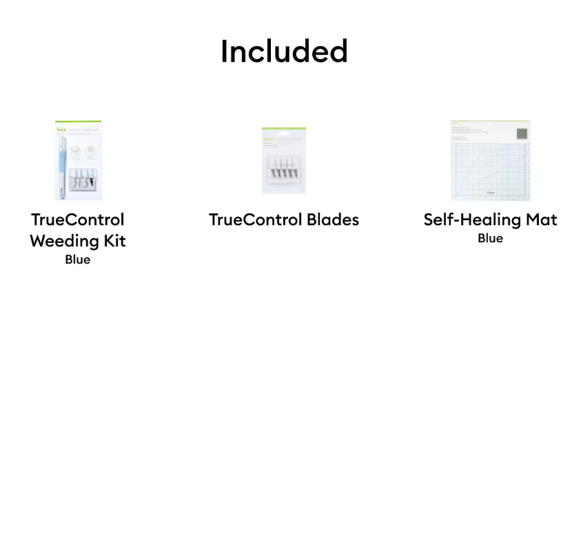 Cricut TrueControl Weeding & Mat Bundle